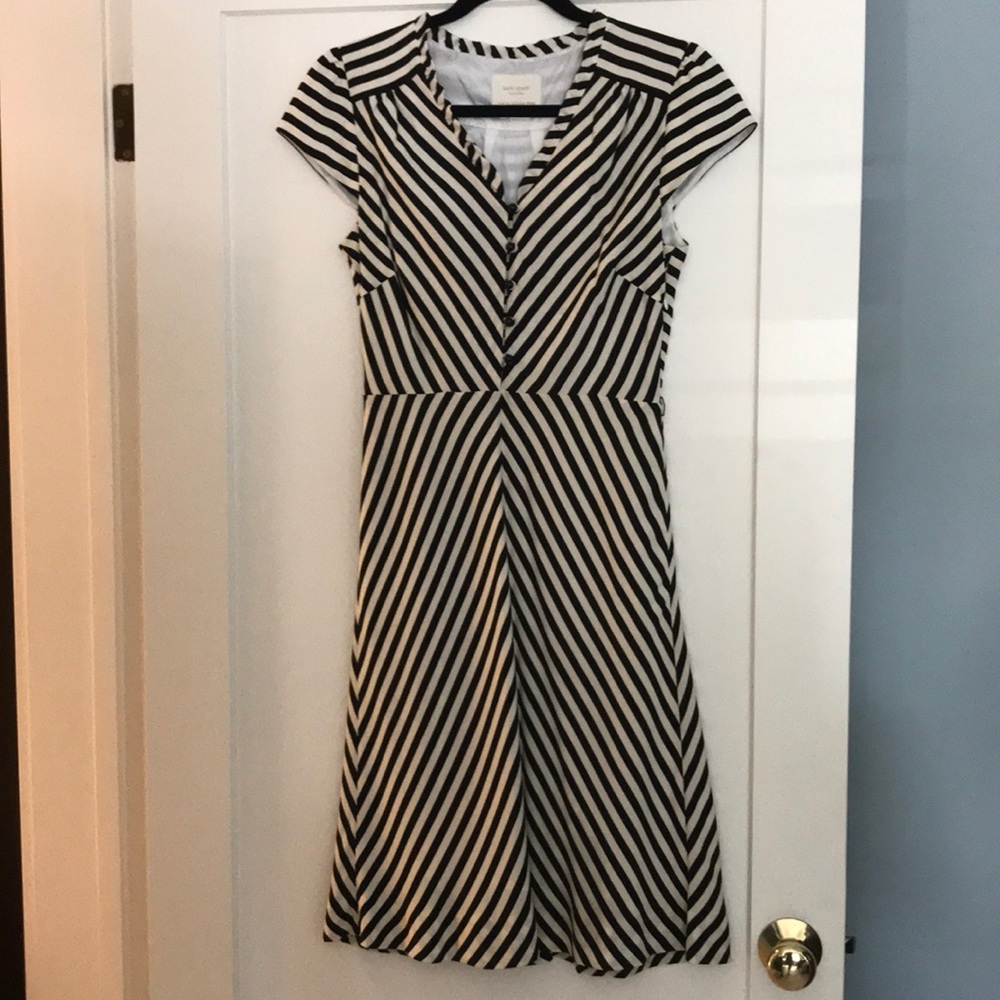 Kate Spade Stripe Midi Dress
